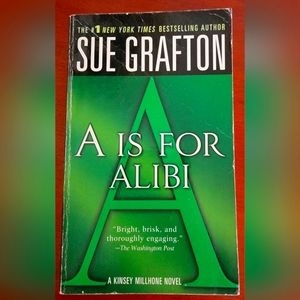 Sue Grafton "A Is For Alibi" Paperback